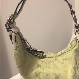 Beautiful summer colored coach purse